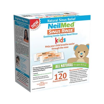 NeilMed Sinus Rinse Kids για Παιδιά από 4 ετών 120 Ανταλλακτικά Φακελάκια