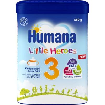 HUMANA Little Heroes 3 MYPACK 650gr