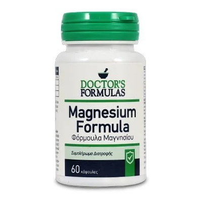 Doctor s Formulas Magnesium Formula Φόρμουλα Μαγνησίου 480mg 60 κάψουλες