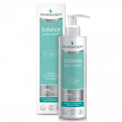 Pharmasept Balance Body Cream Ενυδατική Κρέμα Για Πρόσωπο και Σώμα 250 ml