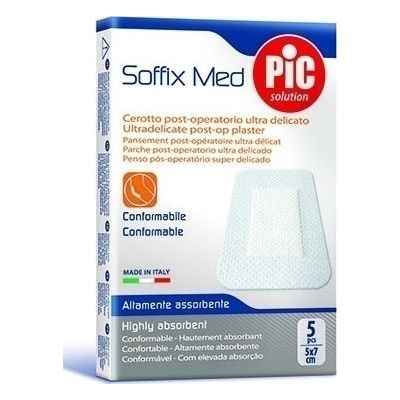 Pic Solution Soffix Med Post-op Plaster 5cmX7cm 5τμχ