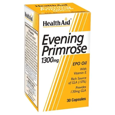 Health Aid Evening Primrose Έλαιο Νυχτολούλουδου1300mg 30caps