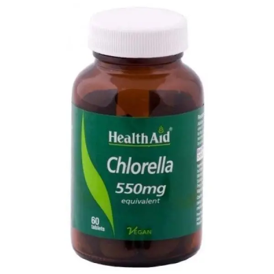 Health Aid Chlorella 550mg  60tabs.