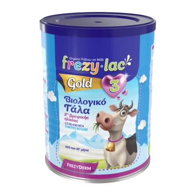 Frezylac Gold 3 Βιολογικό γάλα για βρέφη από 10 μηνών 900g