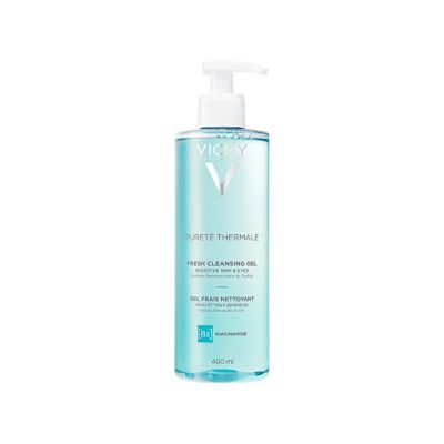 Vichy Gel Καθαρισμού Purete Thermale Fresh Cleansing Gel B3 & Niacinamide για Πρόσωπο & Μάτια 400ml