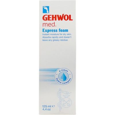GEHWOL Med Mousse Express Ενυδατικός Αφρός για Καθημερινή Χρήση σε Κανονικό έως Ξηρό Δέρμα 125 ml