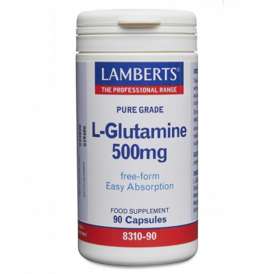 LAMBERTS L-Glutamine 500 mg 90 κάψουλες
