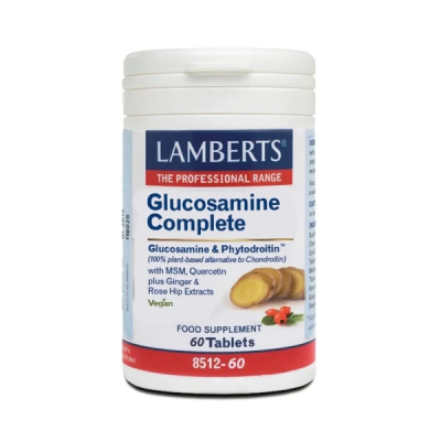 LAMBERTS Glucosamine Complete Συμπλήρωμα Διατροφής για Υγιείς Αρθρώσεις 60 δισκία