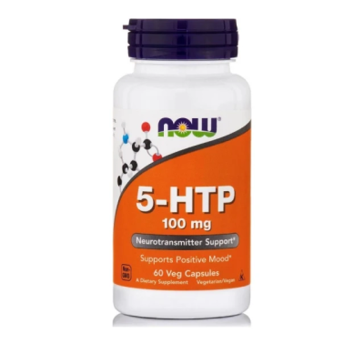 ΝOW 5-HTP Συμπλήρωμα Διατροφής για την Διάθεση και την Αϋπνία 100mg 60 veg.caps