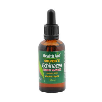 HEALTH AID Children's Echinacea Liquid Υγρό Εκχύλισμα Εχινάκειας με Ασερόλα 50ml