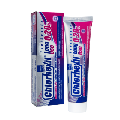 Intermed Chlorhexil 0.20% Toothpaste Long Use Κατά της Ουλοοδοντικής Πλάκας 100ml