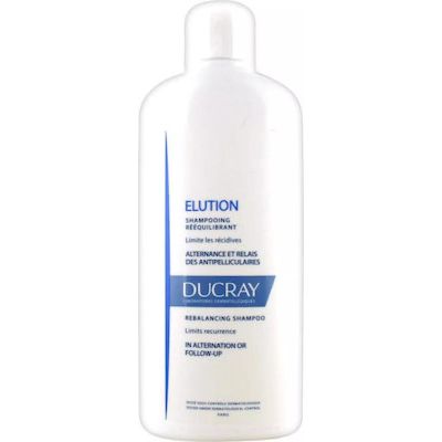 Ducray Elution Shampoo Σαμπουάν Εξισορρόπησης για Εύθραυστο Τριχωτό της Κεφαλής, 400ml