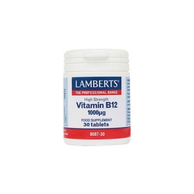 LAMBERTS Vitamin B12 1000μg 30tabs