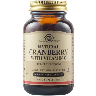 Solgar Cranberry Extract with Vitamin C 60 caps