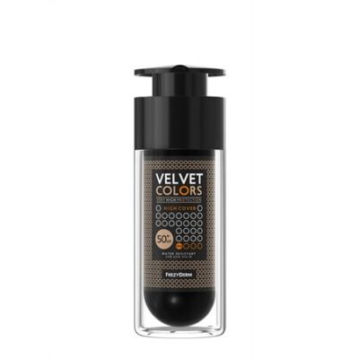 Frezyderm Velvet Colors High Cover SPF50+ Water Resistant Ματ Καλυπτικό Foundation 30 ml
