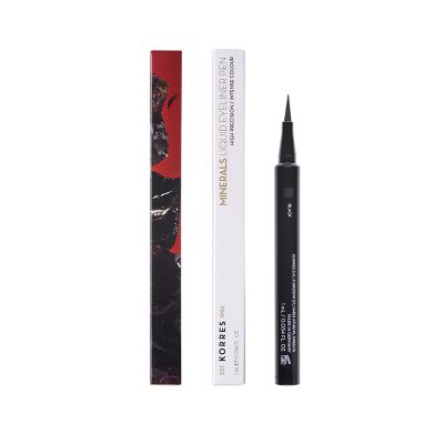 KORRES Minerals Liquid Eyeliner Pen 01 Black 1ml.