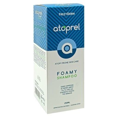 Atoprel Foamy Shampoo Ειδικό Σαμπουάν σε Μορφή Αφρού για το Ξηρό και Ευαίσθητο Τριχωτό της Κεφαλής 250ml