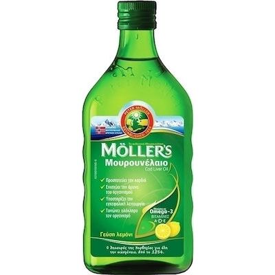 MOLLER'S COD LIVER OIL Lemon 250ml
