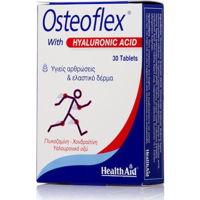 Health Aid Osteoflex with Hyaluronic Acid 30 ταμπλέτες
