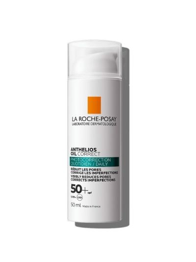 La Roche Posay Anthelios Oil Correct Photocorrection Daily Gel-Cream SPF50+ Αντηλιακή Φροντίδα Διόρθωσης για Λιπαρές Επιδερμίδες 50ml