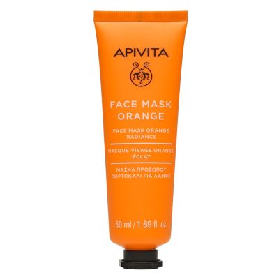 Apivita Face Mask Μάσκα Προσώπου Πορτοκάλι για Λάμψη 50ml