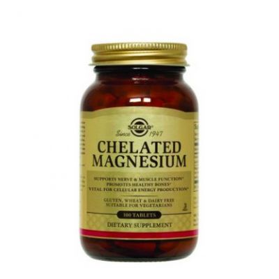 SOLGAR CHELATED MAGNESIUM X100TABLETS