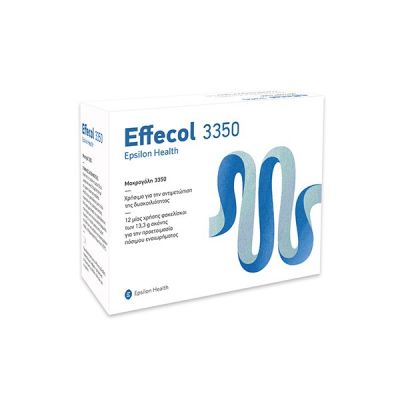 EPSILON HEALTH EFFECOL 3350 Μακρογόλη 12 φακελίσκοι