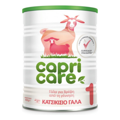 CAPRI CARE 1 Κατσικίσιο Γάλα για Βρέφη 0-6 μηνών 400 g