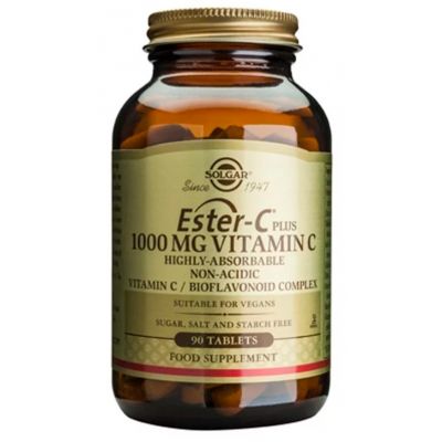 SOLGAR Ester-C 1000 mg Βιταμίνη C 90tabs
