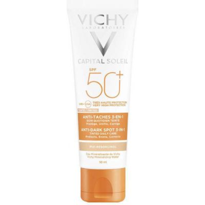 VICHY CAPITAL SOLEIL Αντηλιακή Κρέμα SPF50 για Κηλίδες με Χρώμα 50ML