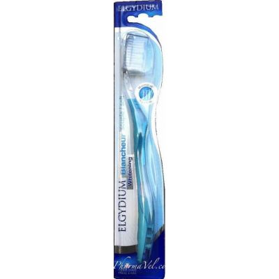 Elgydium Whitening οδοντόβουρτσα Soft, Γαλάζιο χρώμα
