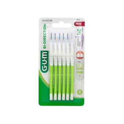 GUM® Μεσοδόντια βουρτσάκια Bi-Direction 0,7mm 6 brushes 