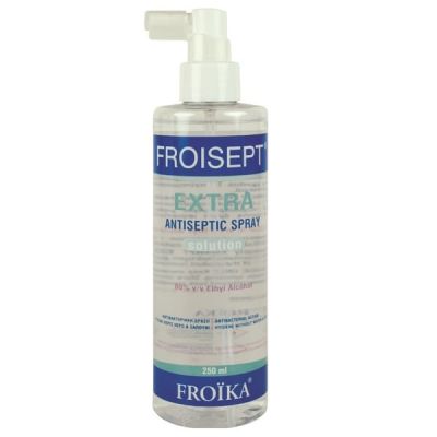 FROIKA Froisept Extra Antiseptic Hand Spray Αντισηπτικό Σπρέυ 250 ml