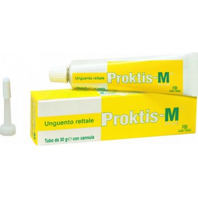 PROKTIS M Plus Ορθική Κρέμα για Εσωτερικές και Εξωτερικές Αιμορροΐδες & Πρωκτίτιδα 30gr