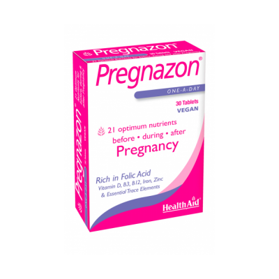 HEALTH AID PREGNAZON 30 tabs