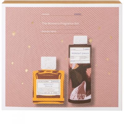 Korres Promo Gift Set The Women's Fragrance Set Midnight Dahlia Eau De Toilette 50ml + Scented Showergel 250ml