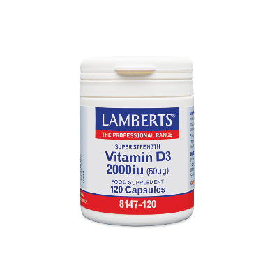 LAMBERTS Vitamin D 2000iu 120caps