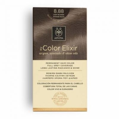 APIVITA My Color Elixir Βαφή Μαλλιών LIght Blonde Intense Pearl (Ξανθό Ανοιχτό Έντονο Περλέ) 8.88