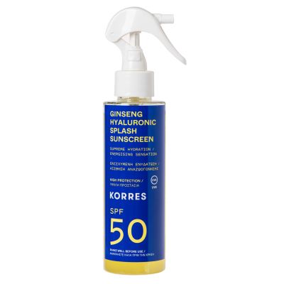 KORRES Ginseng Hyaluronic Splash Sunscreen SPF50 150ml