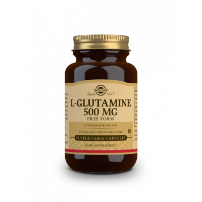 SOLGAR L-Glutamine 500 mg 50 veg.caps