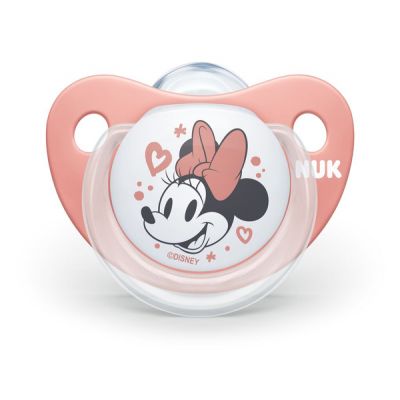 NUK Disney Minnie baby Πιπίλα Σιλικόνης 0-6m 1τμχ