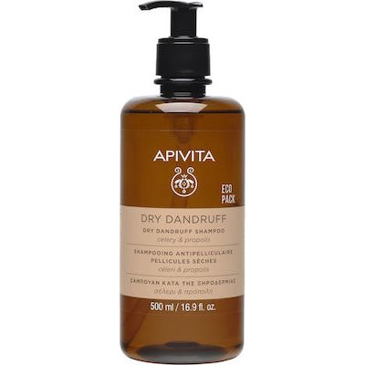 Apivita Celery & Propolis Dry Dandruff - Σαμπουάν κατά της Ξηροδερμίας με Σέλερι και Πρόπολη 500ml