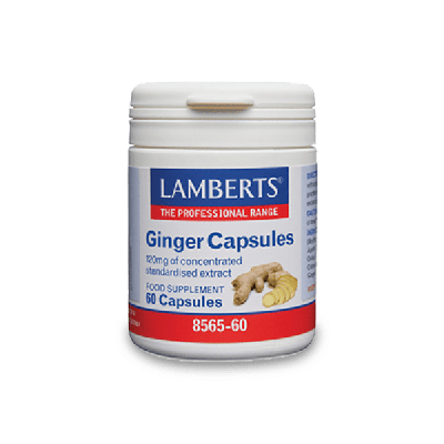 LAMBERTS Ginger Capsules 60caps