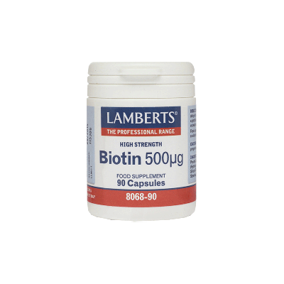 LAMBERTS Biotin 500μg 90caps