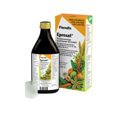 POWER HEALTH Floradix Epresat Πολυβιταμινούχο Συμπλήρωμα Διατροφής 250ml 