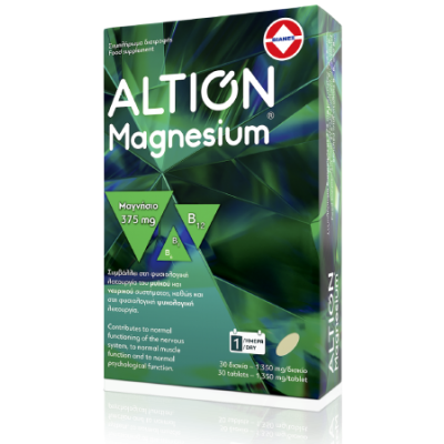 ALTION Magnesium Μαγνήσιο 375mg 30 δισκία