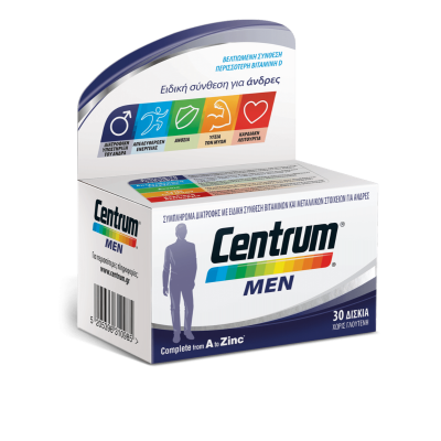CENTRUM MEN Ειδική Πολυβιταμίνη για Άνδρες 30 δισκία