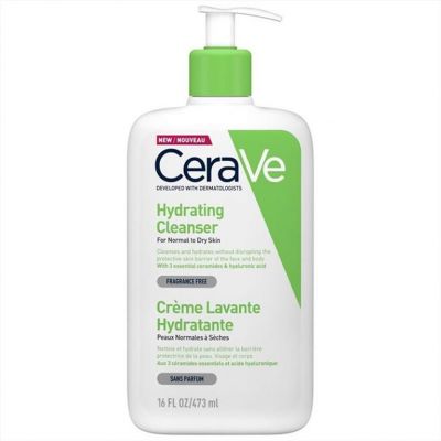 CERAVE Hydrating Cleanser Κρέμα Καθαρισμού Προσώπου & Σώματος 473ml