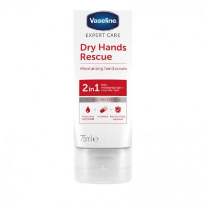 Vaseline Moisturizing Hand Cream 2 in 1 75ml