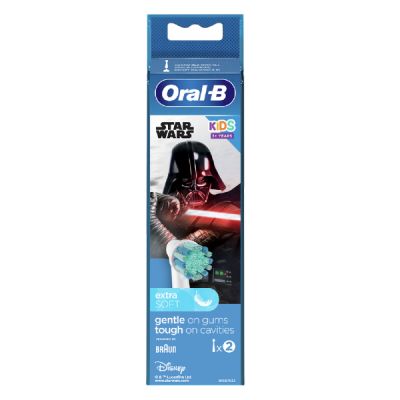 Oral-B Star Wars Extra Soft Ανταλλακτικά για Ηλεκτρική Οδοντόβουρτσα 3+ 2τμχ